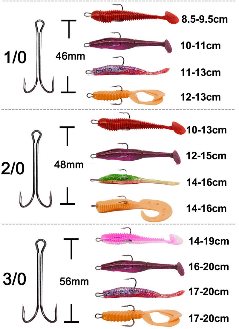 Long Shank Double Hook