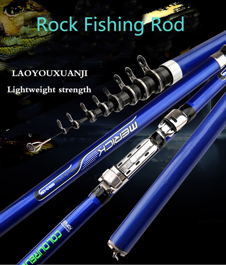 Carbon Fibre Spinning Fishing Rod