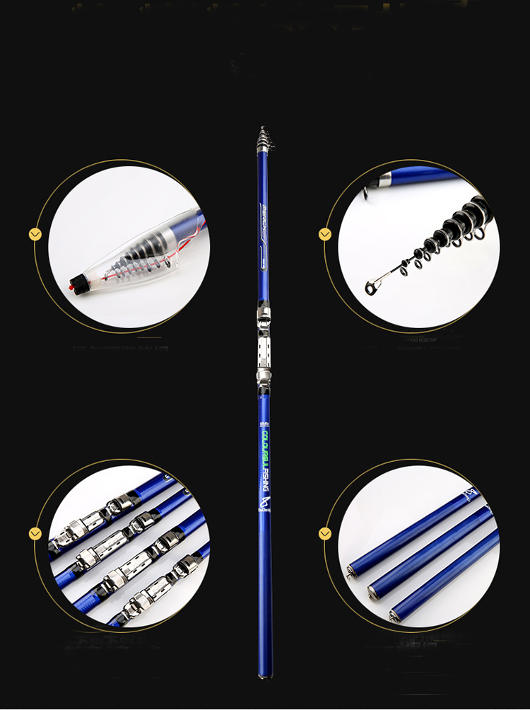 Carbon Fibre Spinning Fishing Rod