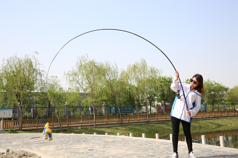 Carbon Fibre Spinning Fishing Rod
