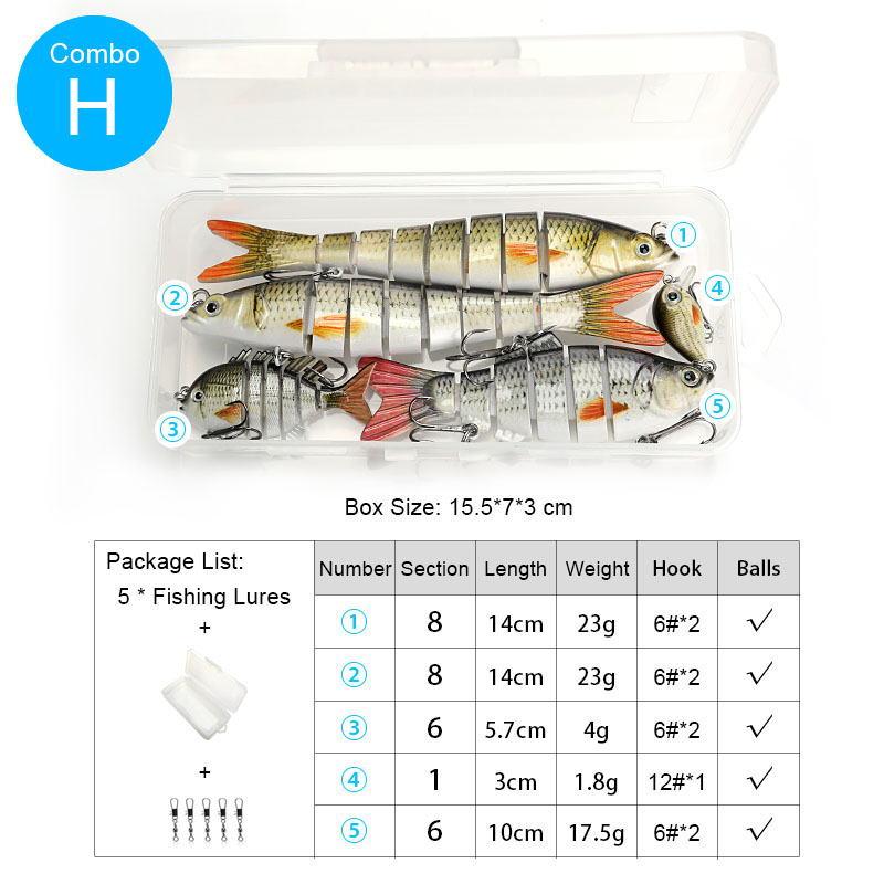 TREHOOK Wobbler Swimbaits