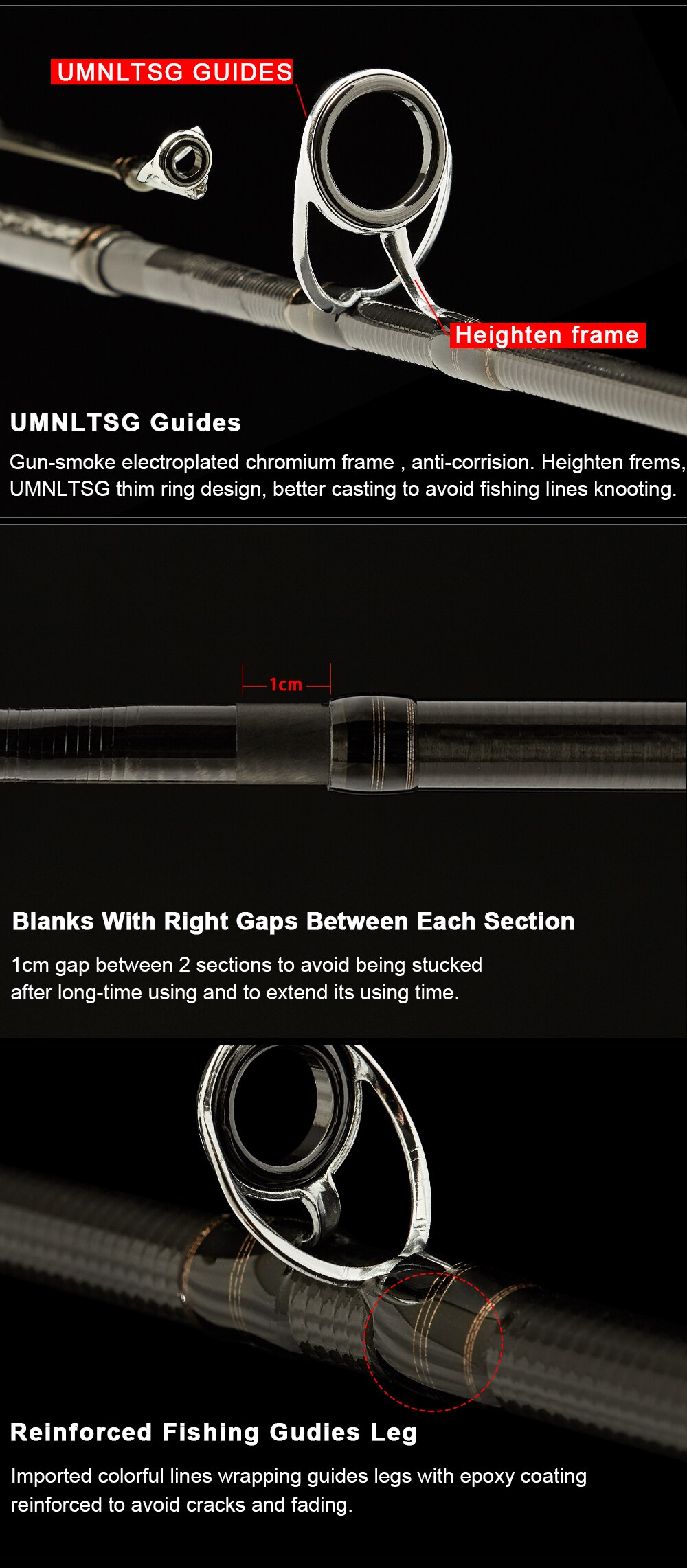 Obei HURRICANE Baitcasting Fishing Rod