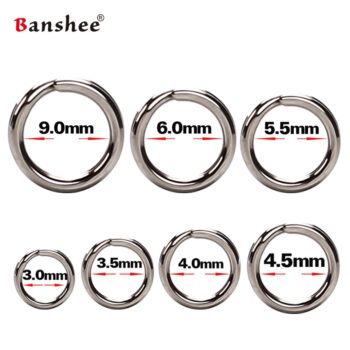 Banshee Stainless Steel Split Rings