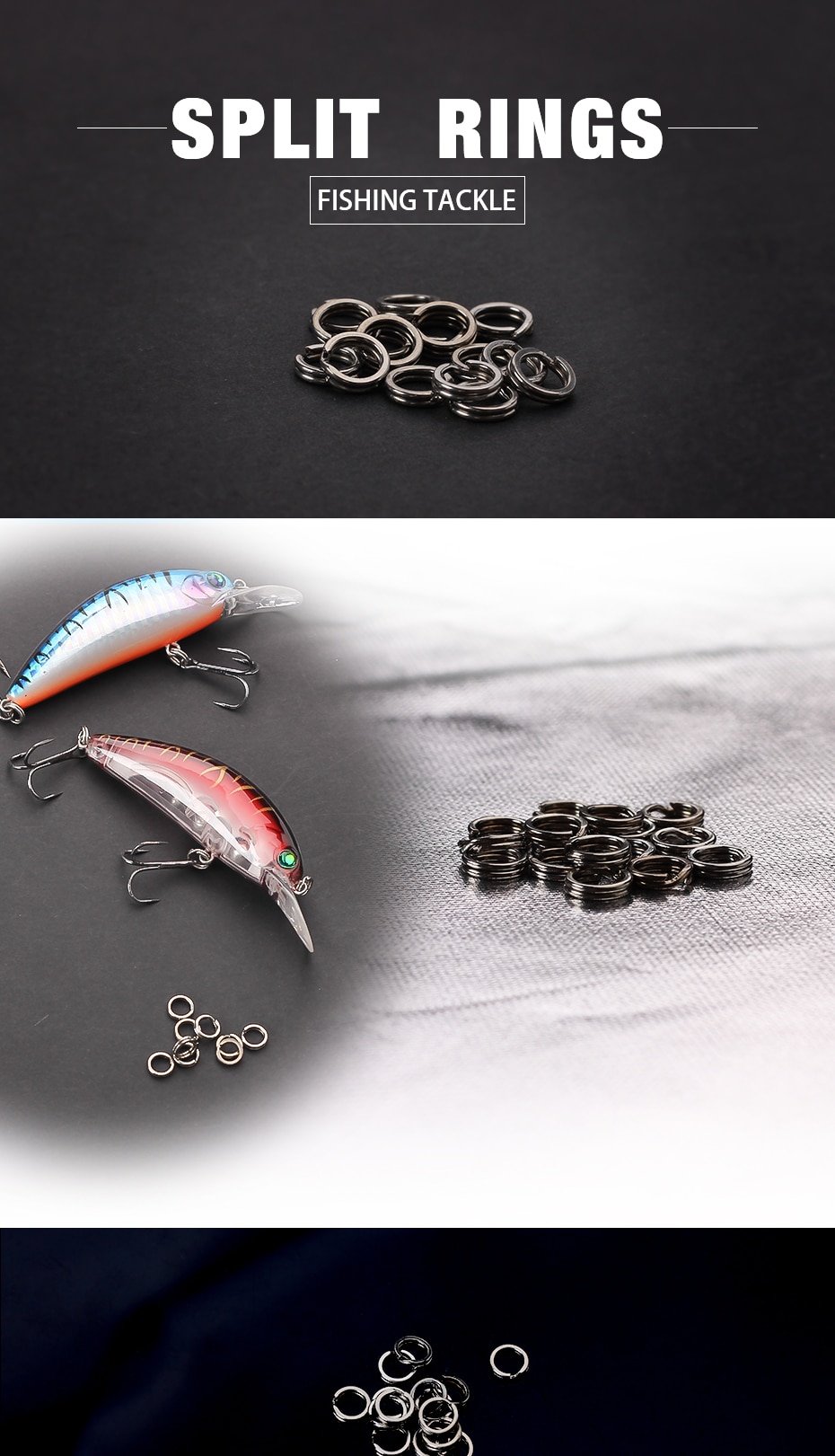 Banshee Stainless Steel Split Rings
