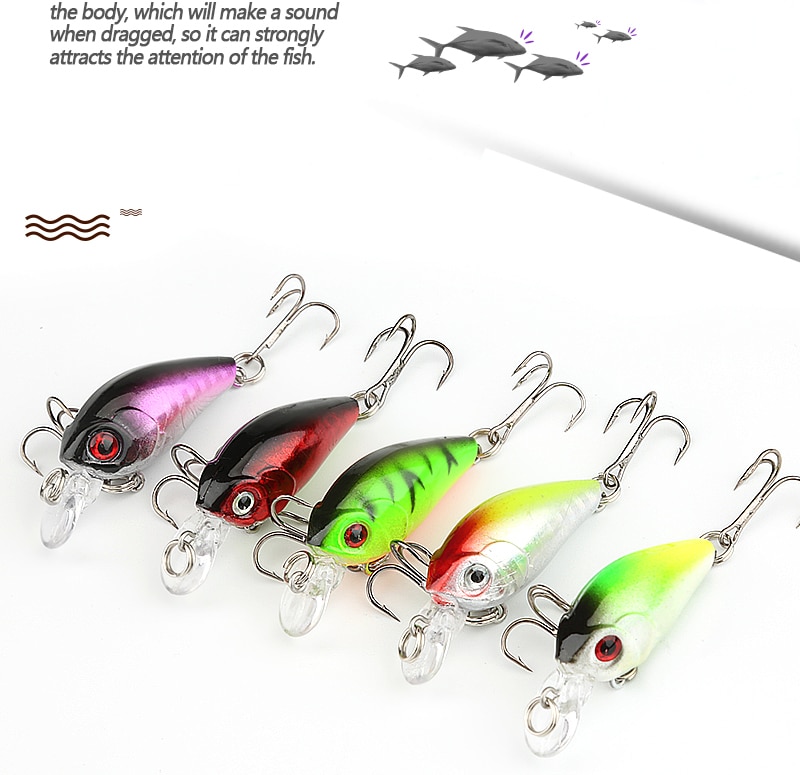 DONQL Minnow Crankbait Set