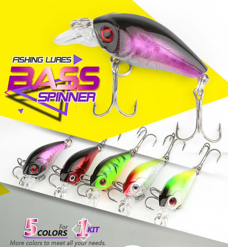 DONQL Minnow Crankbait Set