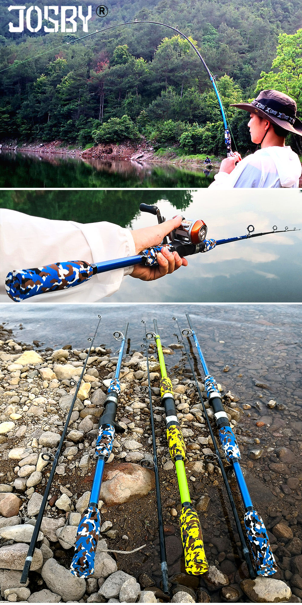 Josby Casting And Spinning Fishing Rod