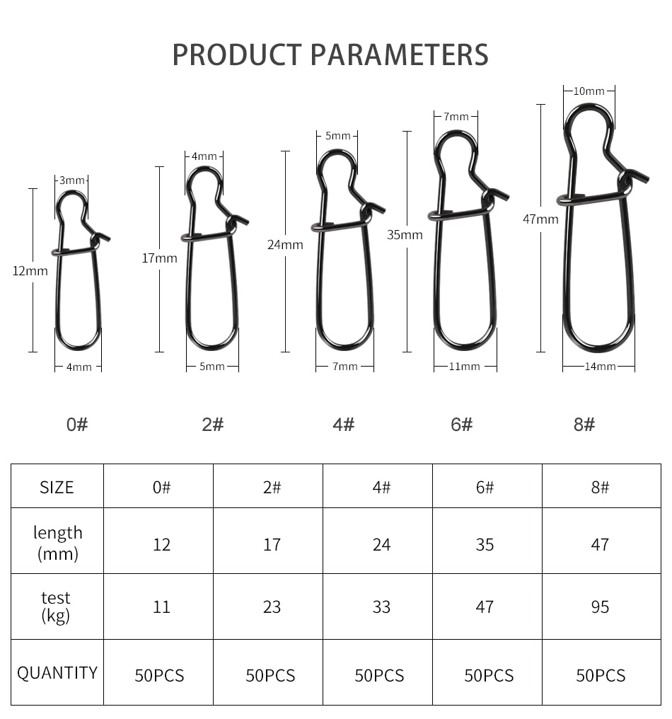 Meredith Stainless Steel Swivel 50 pieces