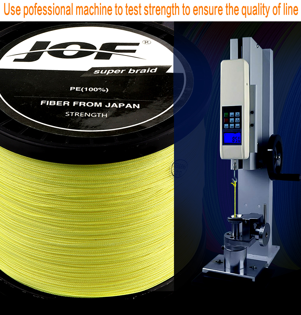 Multicolour Multifilament Japanese Fishing Line JOF 300M