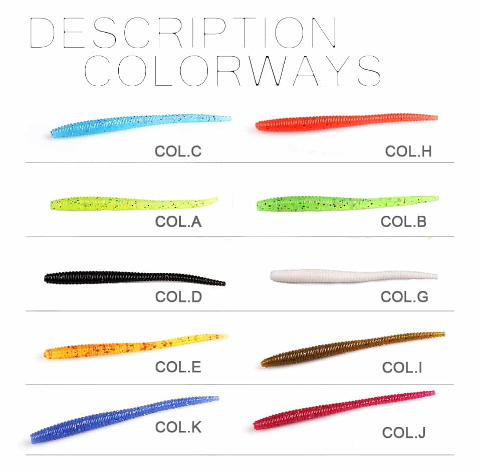 Soft Plastic Finesse Worm