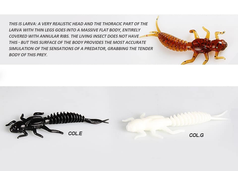 BEARKING Soft Plastic Larva