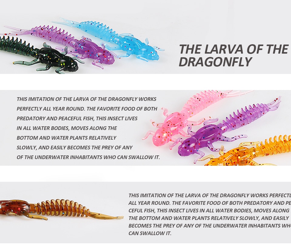 BEARKING Soft Plastic Larva