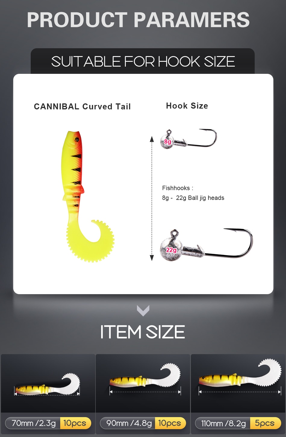 MEREDITH Cannibal Shad