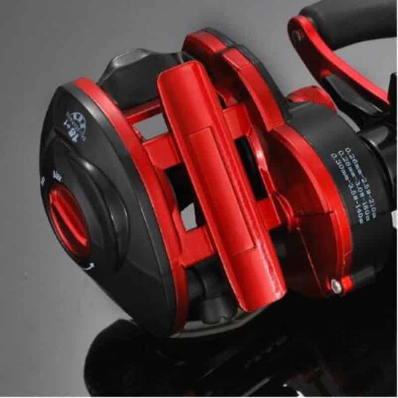 LIZARD low profile reel bait casting Fishing reel baitcasting Fishing reels 18+1BB 8.1:1 7.1:1 8kg Carretilha de pesca