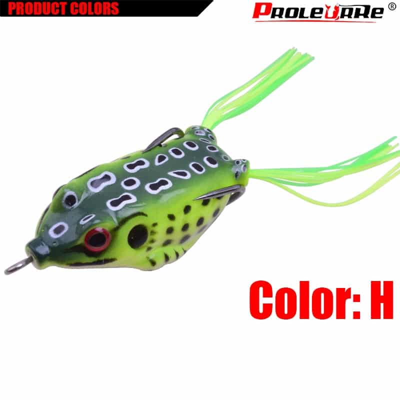 8 Piece Frog Lure Set