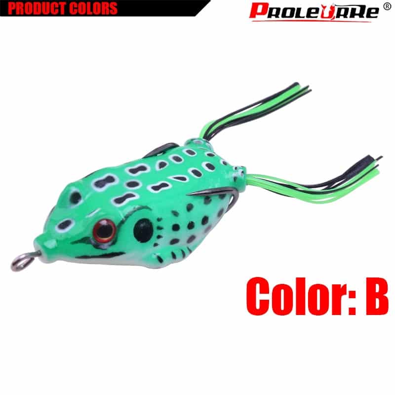 8 Piece Frog Lure Set