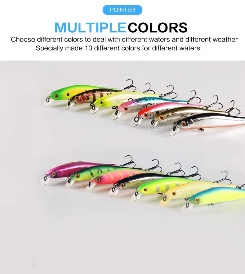 BEARKING 9cm 10g Hot fishing gear shone SP lures minnow crank ,Tungsten magnet weight system wobbler bait isca artificial