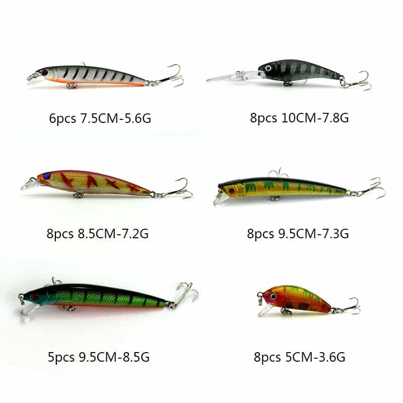 Mixed Fishing Lure Set