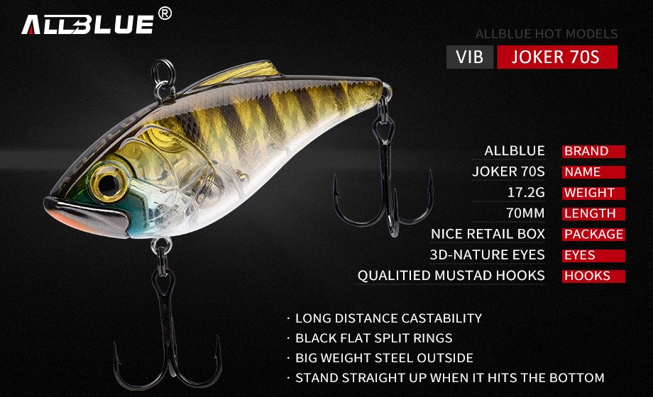 ALLBLUE Lipless Crankbait