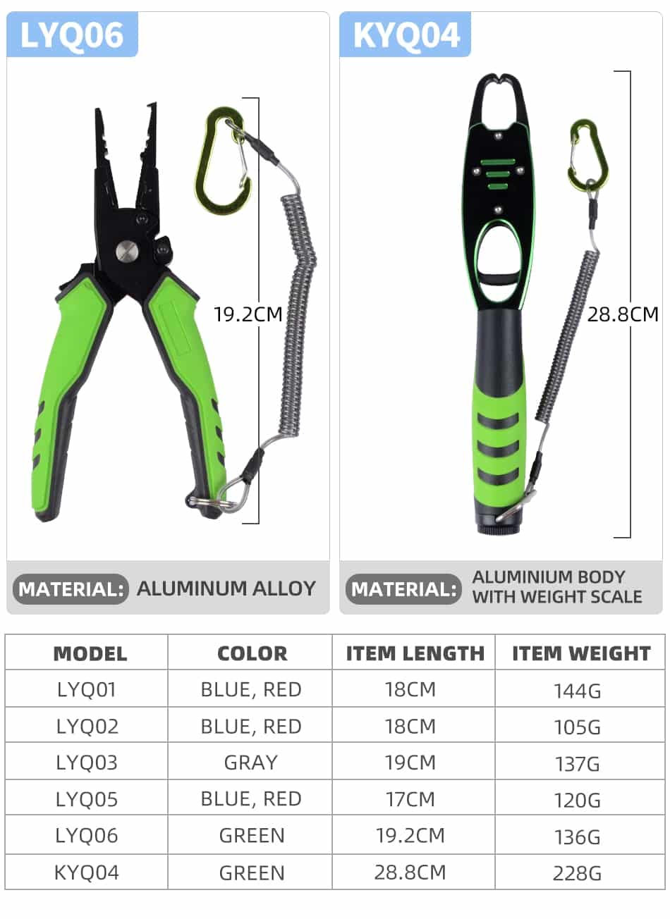 MEREDITH Aluminum Alloy Fishing Pliers