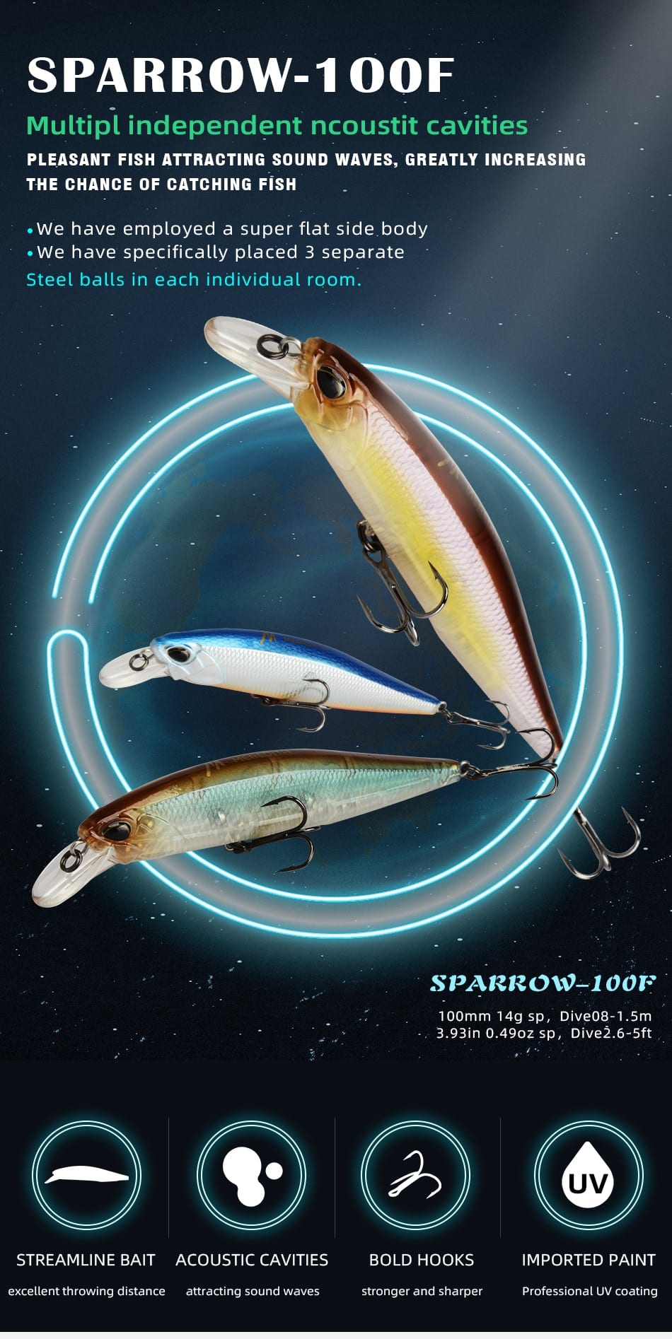 MRERDITH Jerk Minnow