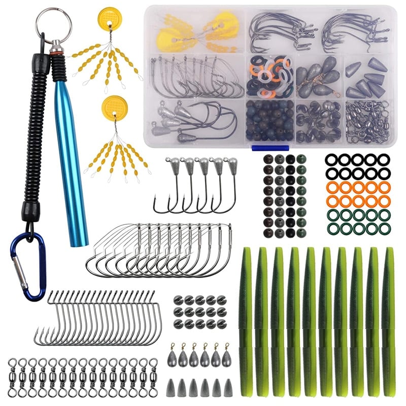 Wacky Rig Worm Kit 168 Pieces per box