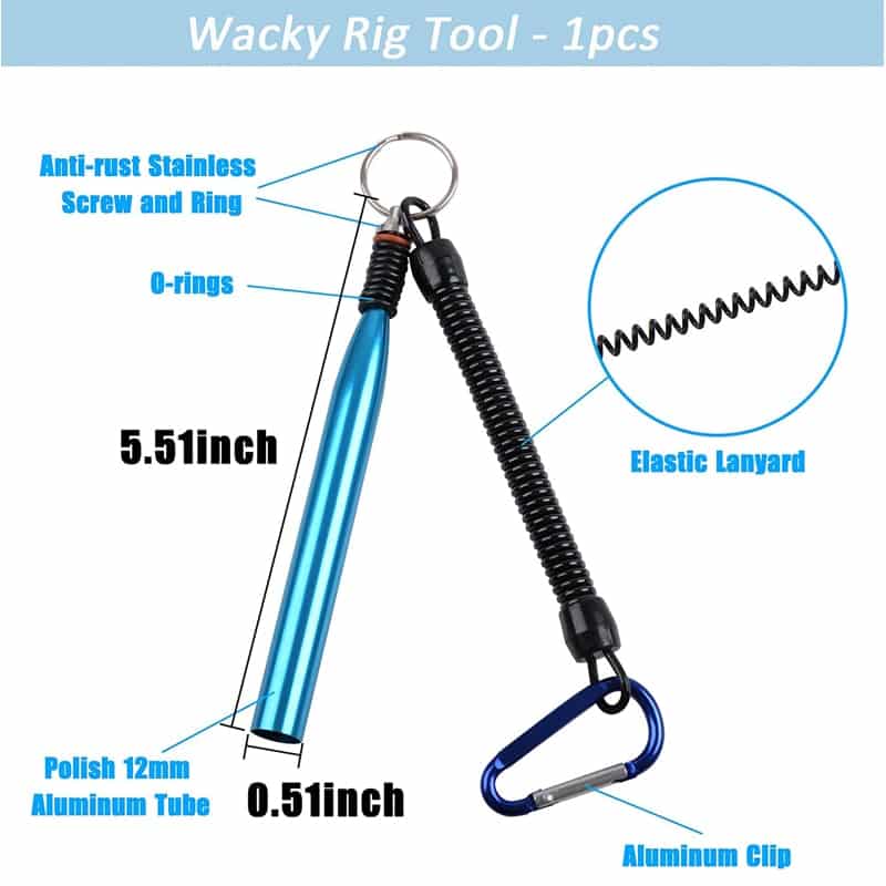 Wacky Rig Worm Kit 168 Pieces per box