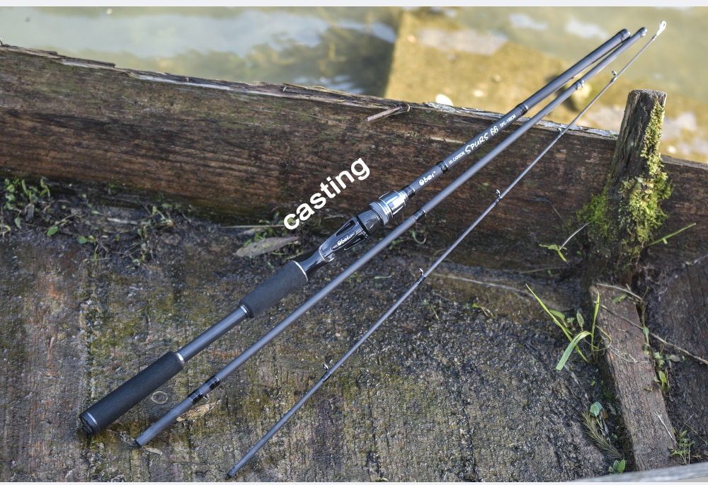 Obei Spurs Baitcasting or Spinning Fishing Rod