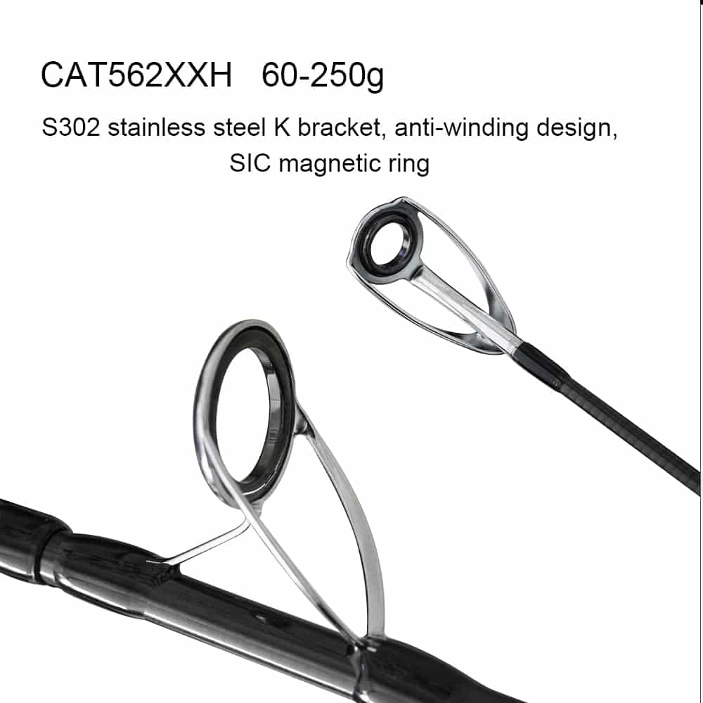 Obei Spurs Baitcasting or Spinning Fishing Rod