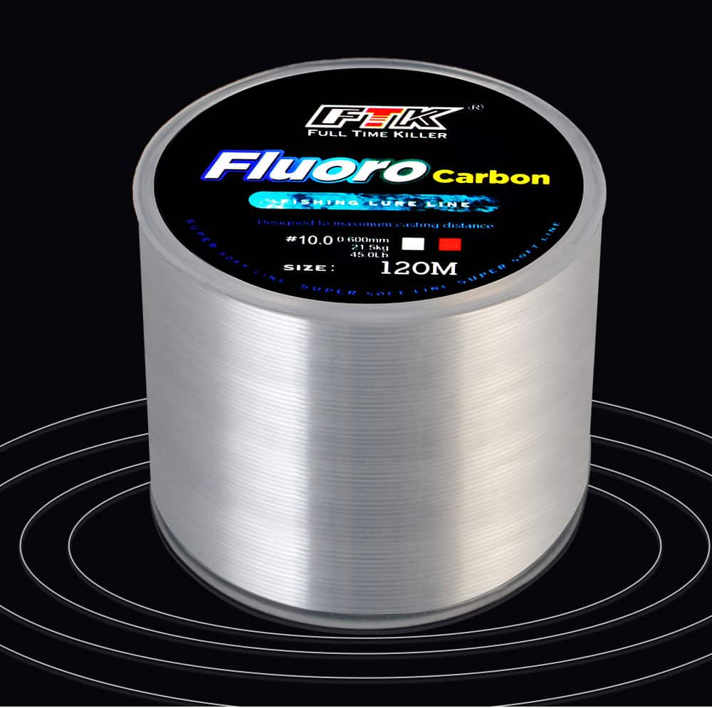 Fluorocarbon Coating Fishing Line 120M