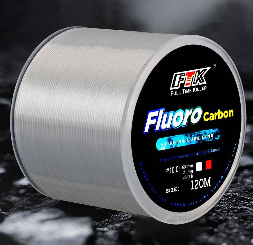 Fluorocarbon Coating Fishing Line 120M