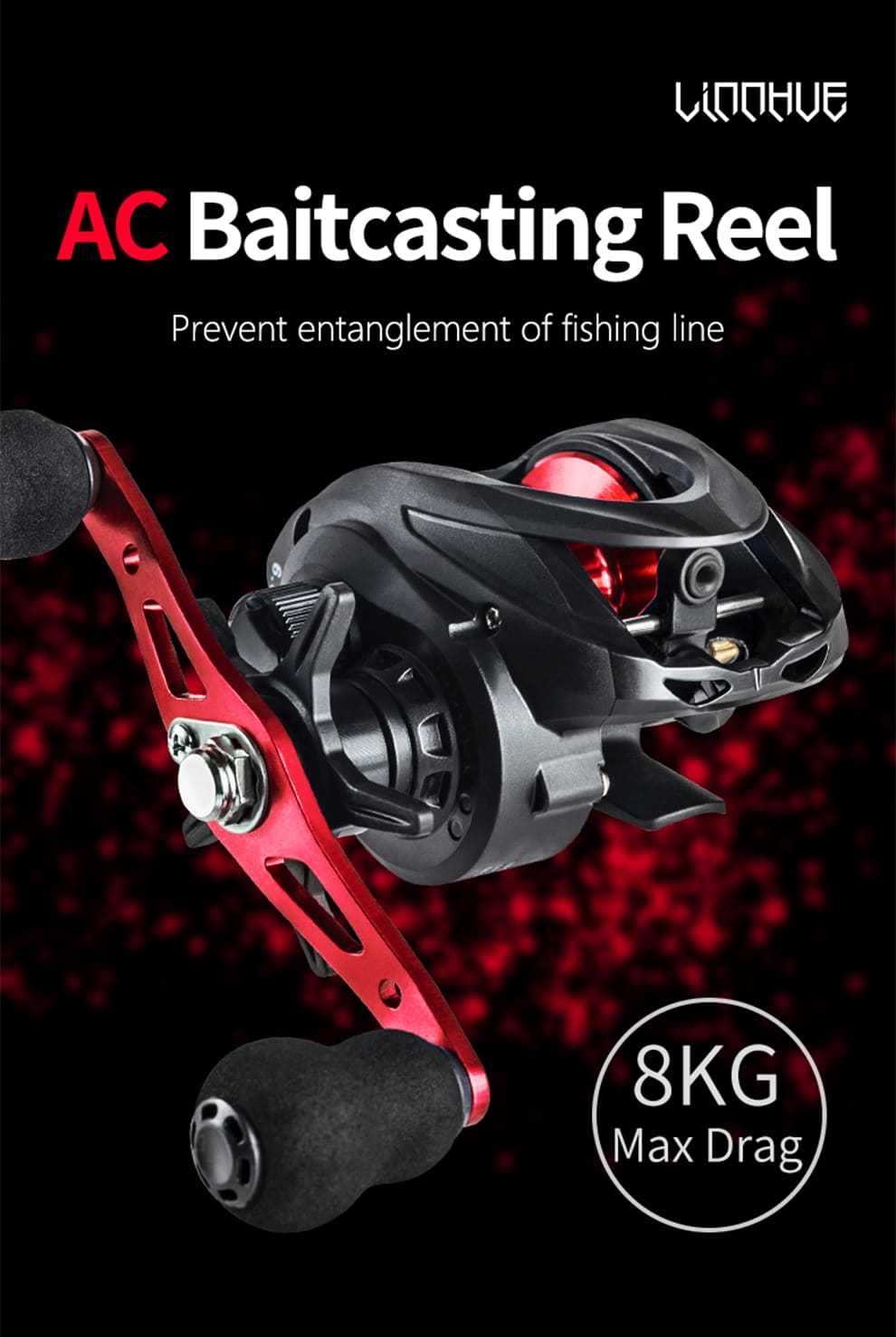 LINNHUE 2000 Baitcasting Reel