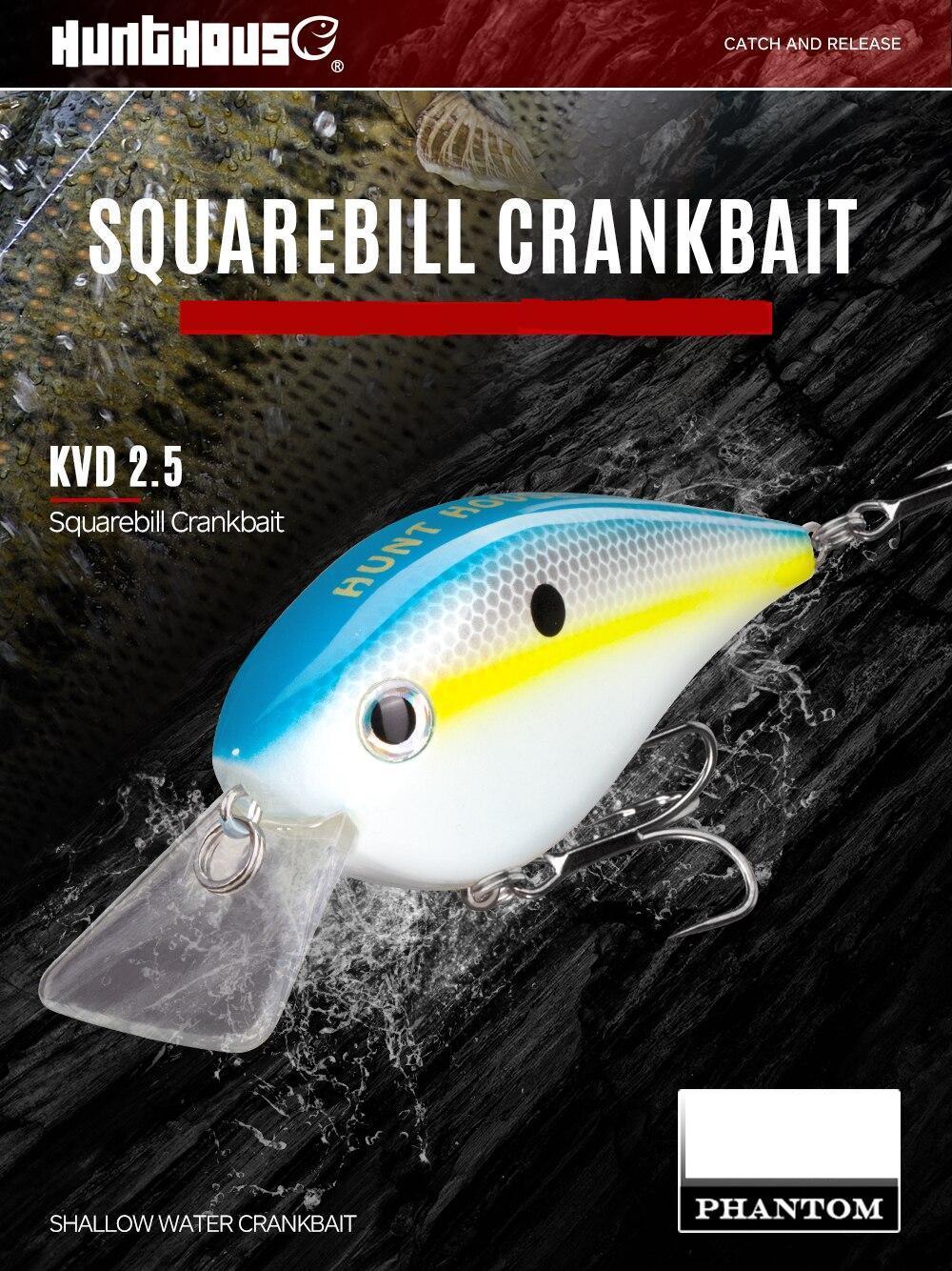 Hunthouse KVD 2.5 Squarebill Cranckbait