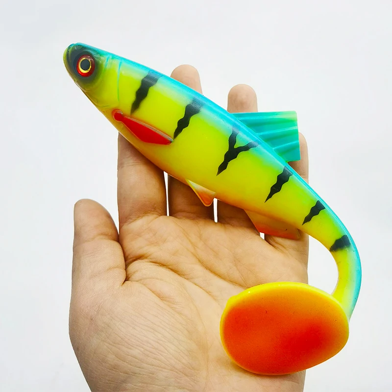 1Pc Fishing Lure Big Size Soft Bait Lures 20cm/7.87in/59.5g Swimbait Artificial Fishing Gear