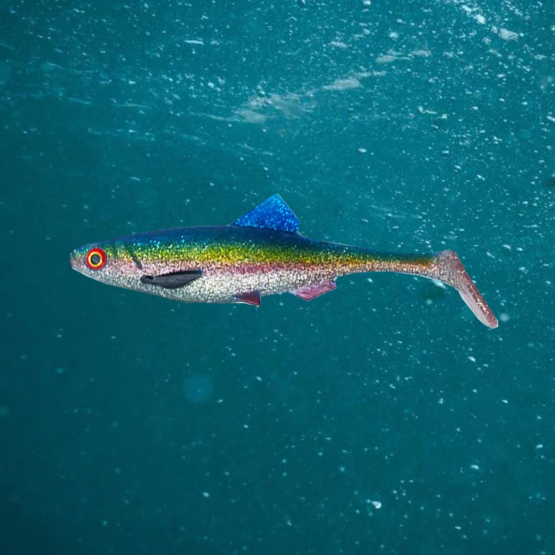 1Pc Fishing Lure Big Size Soft Bait Lures 20cm/7.87in/59.5g Swimbait Artificial Fishing Gear