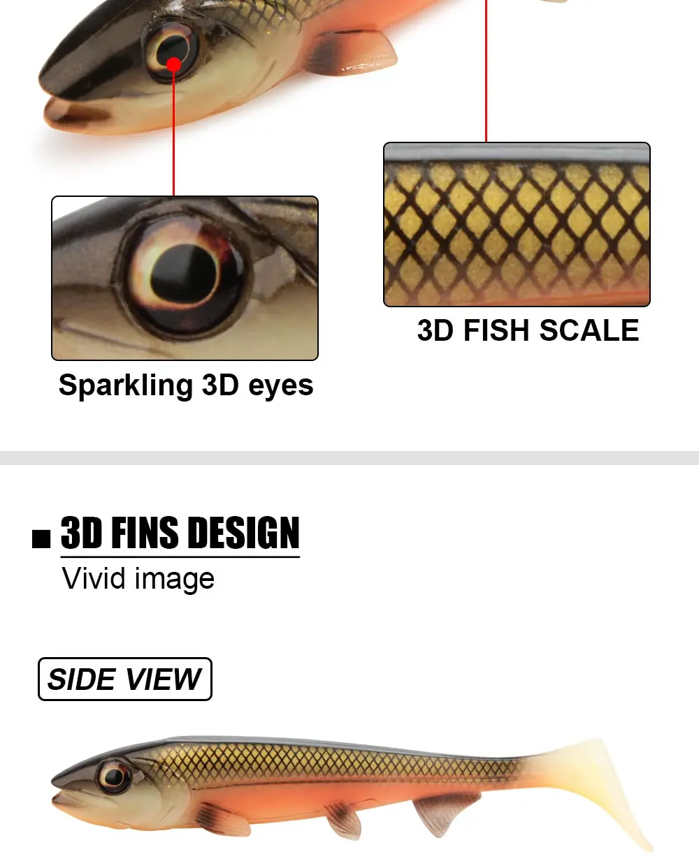 Spinpoler Bombshad Square Tail Swimbait Shad Pike Lures 14cm 18cm Printing Silicone Artificial For Big Catch Sea Fishing Wobbler Spinpoler Bombshad Square Tail Swimbait Shad Pike Lures 14cm 18cm Printing Silicone Artificial For Big Catch Sea Fishing Wobbler