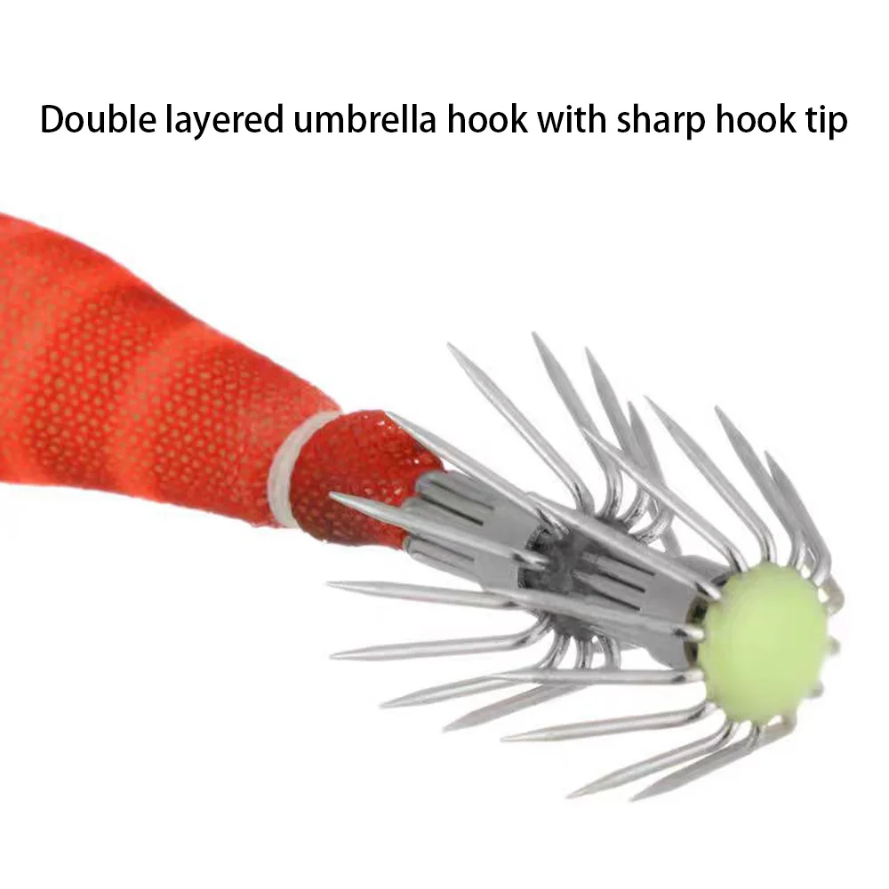 5 pcs noctilucent squid bait, simulation software squid hook with blowing tube, squid jig hook, sea fishing 6cm/2.36inch hook 5 pcs noctilucent squid bait, simulation software squid hook with blowing tube, squid jig hook, sea fishing 6cm/2.36inch hook