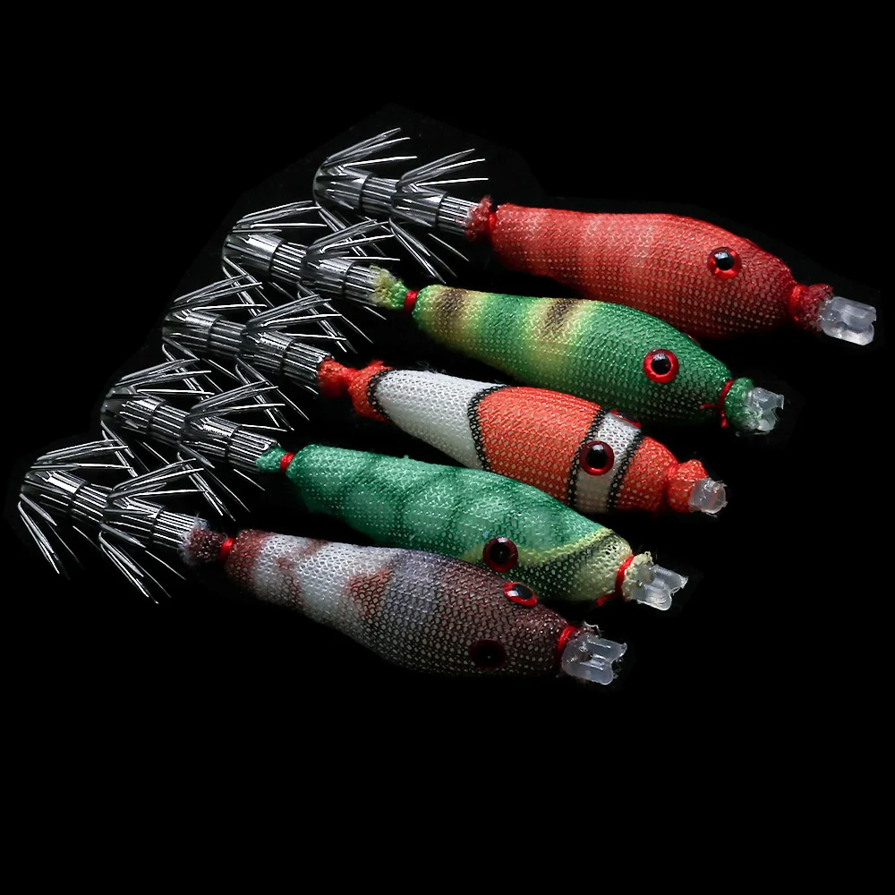5 pcs noctilucent squid bait, simulation software squid hook with blowing tube, squid jig hook, sea fishing 6cm/2.36inch hook 5 pcs noctilucent squid bait, simulation software squid hook with blowing tube, squid jig hook, sea fishing 6cm/2.36inch hook