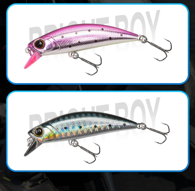 Kingdom Sinking Minnow Fishing Lure 45mm 60mm Far Casting Artificial Hard Wobbler Crankbaits Slim Body Hard Baits For Trout Bass Kingdom Sinking Minnow Fishing Lure 45mm 60mm Far Casting Artificial Hard Wobbler Crankbaits Slim Body Hard Baits For Trout Bass