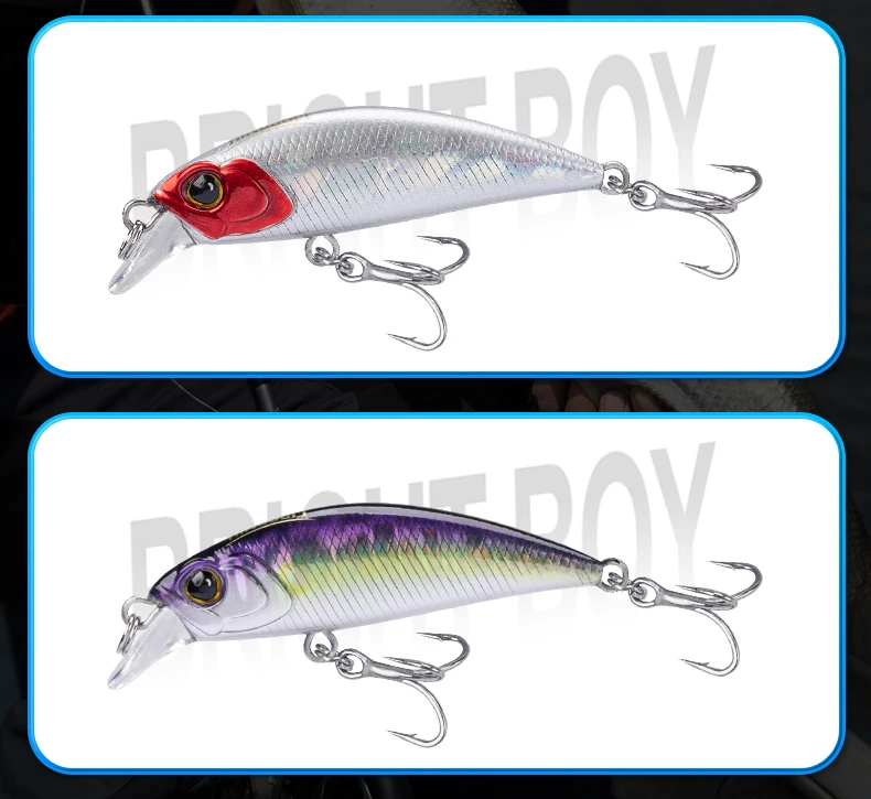 Kingdom Sinking Minnow Fishing Lure 45mm 60mm Far Casting Artificial Hard Wobbler Crankbaits Slim Body Hard Baits For Trout Bass Kingdom Sinking Minnow Fishing Lure 45mm 60mm Far Casting Artificial Hard Wobbler Crankbaits Slim Body Hard Baits For Trout Bass