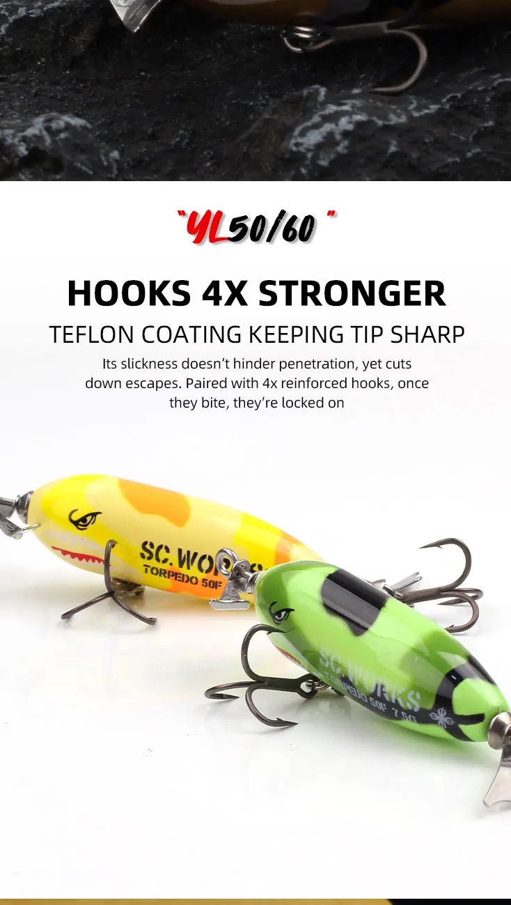 Magic Works Spinning Pencil Lures Topwater Bait 50mm 60mm Propeller Pencil Lure Bass Fishing Spinner Wobblers Artificial Bait Magic Works Spinning Pencil Lures Topwater Bait 50mm 60mm Propeller Pencil Lure Bass Fishing Spinner Wobblers Artificial Bait