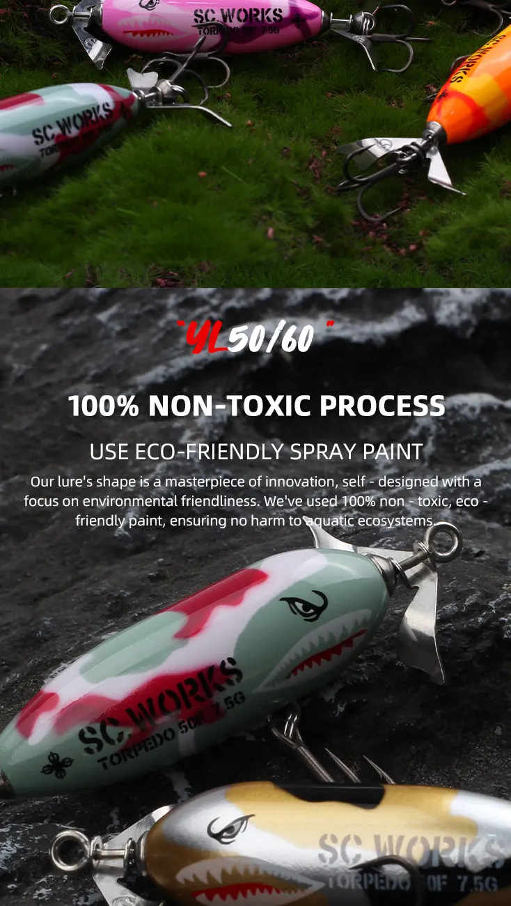 Magic Works Spinning Pencil Lures Topwater Bait 50mm 60mm Propeller Pencil Lure Bass Fishing Spinner Wobblers Artificial Bait Magic Works Spinning Pencil Lures Topwater Bait 50mm 60mm Propeller Pencil Lure Bass Fishing Spinner Wobblers Artificial Bait